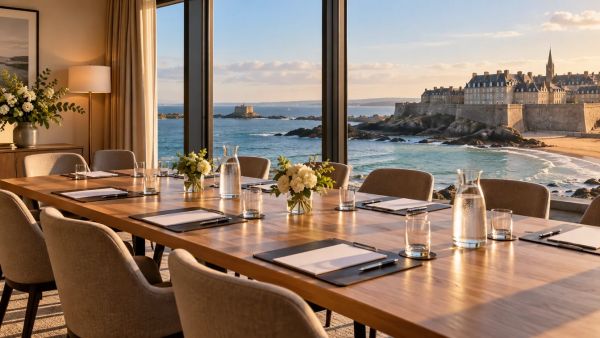 Choisissez des lieux inspirants pour votre séminaire à Saint-Malo