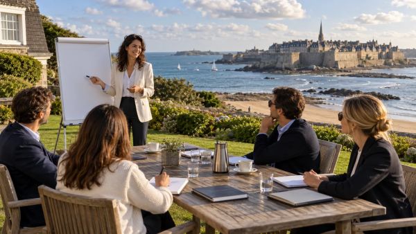Choisissez des lieux inspirants pour votre séminaire à Saint-Malo